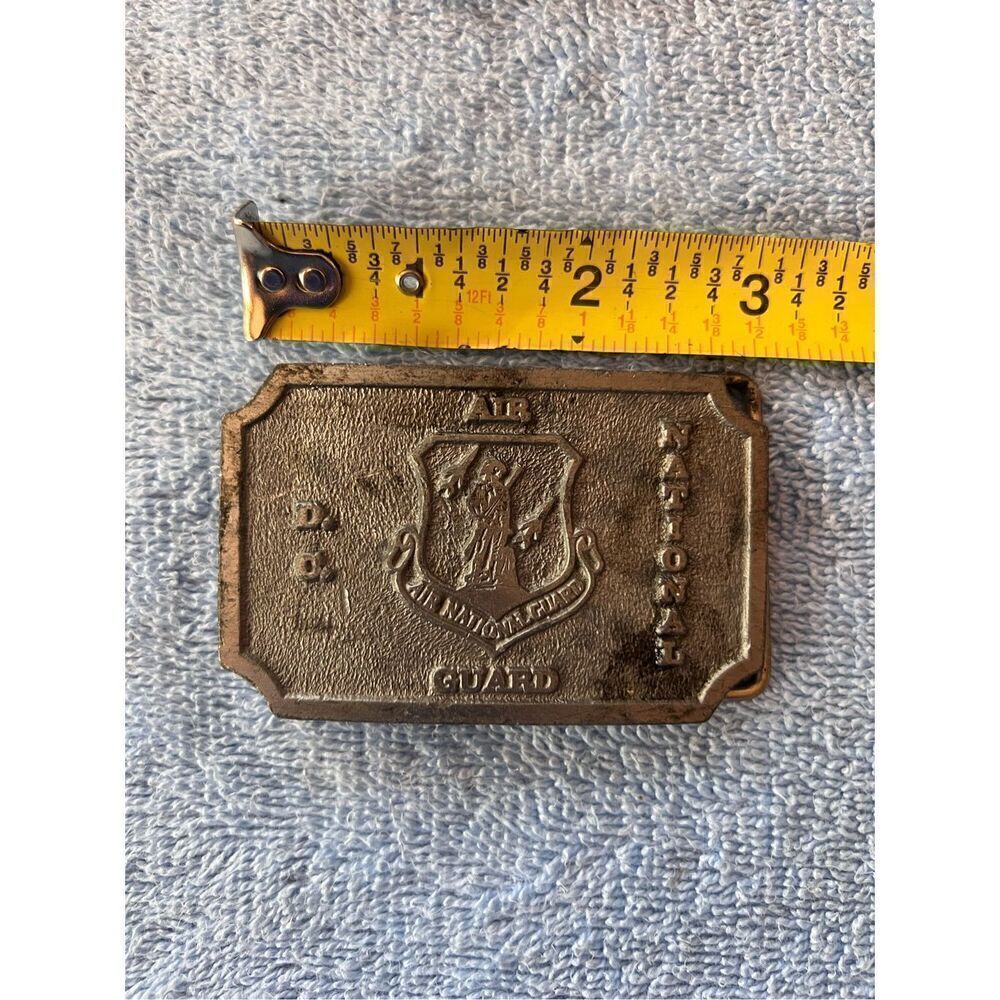 Vintage Air National Guard Belt Buckle